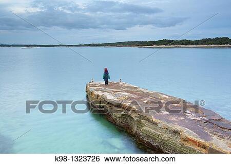 Es Coto Colonia de Sant Jordi Ses Salines Mallorca Balearic Islands Spain Migjorn View Large Photo Image Stock Photograph - Es Coto Colonia de Sant Jordi Ses Salines Mallorca Balearic Islands Spain Migjorn. Fotosearch