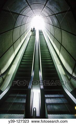 Escalators, subway, Bilbao. Biscay, Euskadi, Spain View Large Photo Image Stock Image - Escalators, subway, Bilbao. Biscay, Euskadi, Spain. Fotosearch