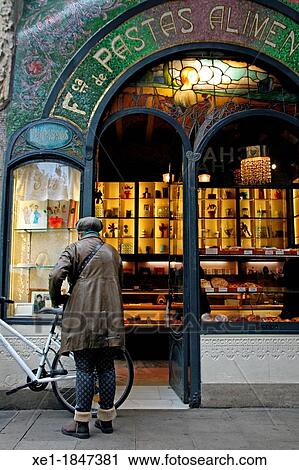 Escriba pastry, La Rambla, Barcelona, Catalonia, Spain View Large Photo Image Stock Image - Escriba pastry, La Rambla, Barcelona, Catalonia, Spain. Fotosearch