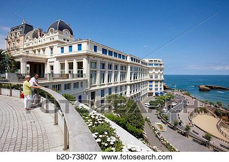 Espace Bellevue, Biarritz, Aquitaine, Pyrenees Atlantiques, France View Large Photo Image Stock Photo - Espace Bellevue, Biarritz, Aquitaine, Pyrenees Atlantiques, France. Fotosearch