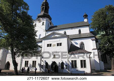 Estonia, Tallinn, Toomkirik, Dome Church, View Large Photo Image Stock Photo - Estonia, Tallinn, Toomkirik, Dome Church,. Fotosearch