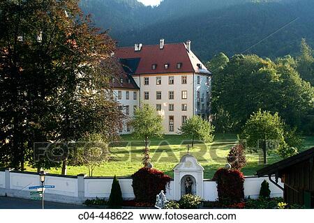 Ettal monastery. Bavaria, Germany View Large Photo Image Stock Image - Ettal monastery. Bavaria, Germany. Fotosearch