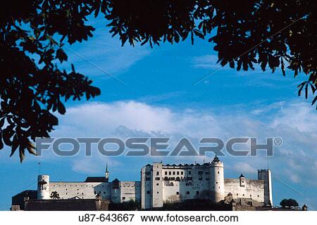 Stock Photo - Europe, Austria, Saltzburg, Hohensalzburg Fortress,. Fotosearch