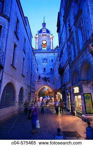 Europe, France, Poitou Charentes, Charente Maritime, La Rochelle, Clock tower View Large Photo Image Stock Photography - Europe, France, Poitou Charentes, Charente Maritime, La Rochelle, Clock tower. Fotosearch