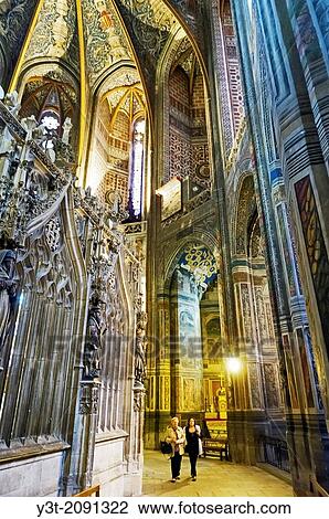 Europe, France, Tarn, Albi. Episcopal city, classified as UNESCO World Heritage. Cathedral Sainte-Cecile. The ambulatory and the paintings on the vaulted ceiling 1509-1512. View Large Photo Image Stock Image - Europe, France, Tarn, Albi. Episcopal city, classified as UNESCO World Heritage. Cathedral Sainte-Cecile. The ambulatory and the paintings on the vaulted ceiling 1509-1512.. Fotosearch
