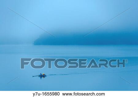 Europe, France, Var 83, Lake Saint Cassien, rowing in the early morning View Large Photo Image Stock Image - Europe, France, Var 83, Lake Saint Cassien, rowing in the early morning. Fotosearch