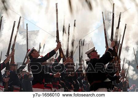 Europe, France, Var, 83, St Tropez, the bravado, marine gunfire shot View Large Photo Image Stock Image - Europe, France, Var, 83, St Tropez, the bravado, marine gunfire shot. Fotosearch