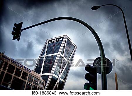 Europe Gate, Puerta de Europa, KIO Towers, Plaza de Castilla, Madrid, Spain View Large Photo Image Stock Image - Europe Gate, Puerta de Europa, KIO Towers, Plaza de Castilla, Madrid, Spain. Fotosearch