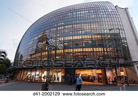 Europe, Germany, Cologne, department store. View Large Photo Image Stock Photo - Europe, Germany, Cologne, department store.. Fotosearch