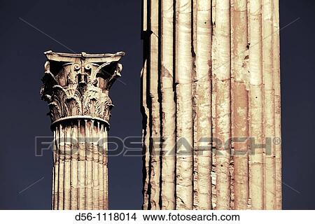 europe, greece, athens, temple of olympian zeus View Large Photo Image Picture - europe, greece, athens, temple of olympian zeus. Fotosearch