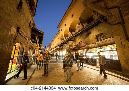 Europe, Italy, Tuscany, Florence, Ponte Vecchio bridge. View Large Photo Image Picture - Europe, Italy, Tuscany, Florence, Ponte Vecchio bridge.. Fotosearch