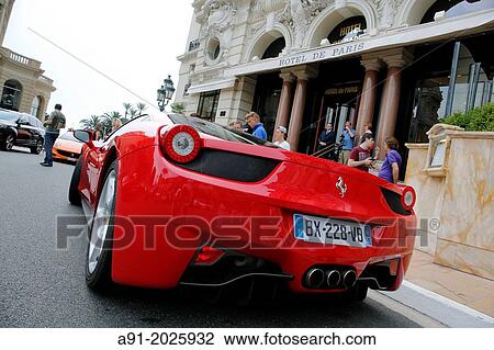 Europe, Principality of Monaco, Luxury cars on the Casino Square by Hotel de Paris enrance, all properties of SBM (Societe des Bains de Mer). View Large Photo Image Stock Image - Europe, Principality of Monaco, Luxury cars on the Casino Square by Hotel de Paris enrance, all properties of SBM (Societe des Bains de Mer).. Fotosearch