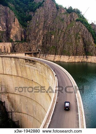 europe, romania, walachia, fagaras mountains, vidraru lake, dam. View Large Photo Image Stock Image - europe, romania, walachia, fagaras mountains, vidraru lake, dam.. Fotosearch