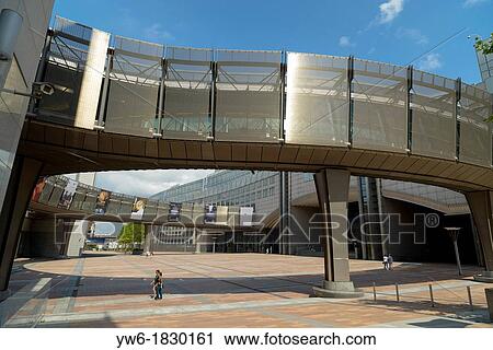 European Parliament Building, Brussels, Europe View Large Photo Image Stock Image - European Parliament Building, Brussels, Europe. Fotosearch