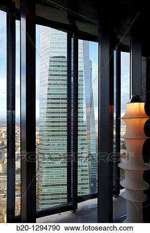Eurostars Madrid Tower Hotel, CTBA, Cuatro Torres Business Area, Madrid, Spain. View Large Photo Image Stock Image - Eurostars Madrid Tower Hotel, CTBA, Cuatro Torres Business Area, Madrid, Spain.. Fotosearch