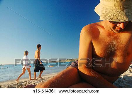Evening on the beach. View Large Photo Image Stock Image - Evening on the beach.. Fotosearch