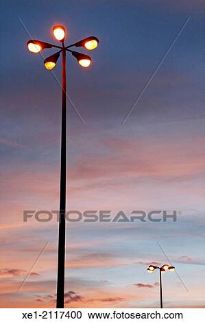Evening, streetlights, Barcelona, Catalonia, Spain View Large Photo Image Stock Image - Evening, streetlights, Barcelona, Catalonia, Spain. Fotosearch