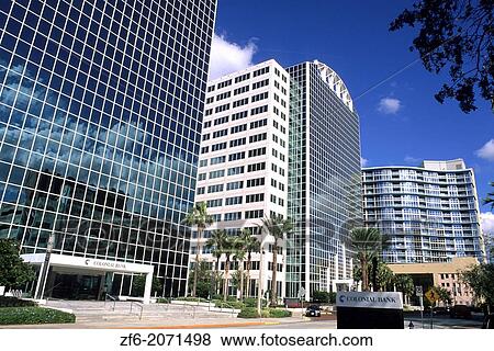 Executive Buildings at Capital Plaza on Pine Street in Orlando Florida. View Large Photo Image Stock Photo - Executive Buildings at Capital Plaza on Pine Street in Orlando Florida.. Fotosearch