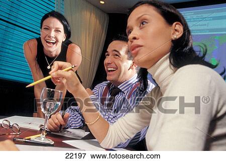 Executive people in a meeting room View Large Photo Image Stock Photo - Executive people in a meeting room. Fotosearch
