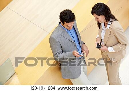 Picture - Executives at Convention Center, Business, Donostia, San Sebastian, Basque Country, Spain.. Fotosearch