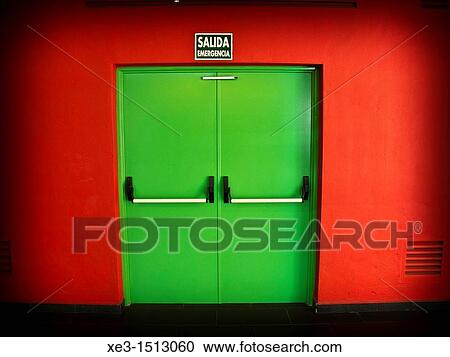 Exit door View Large Photo Image Stock Image - Exit door. Fotosearch