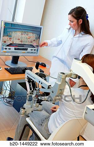 Stock Image - Exoskeleton and virtual environments for rehabilitation, Health and Biomedical applications, Vicomtech IK4, Centro de tecnologias de Interaccion Visual y Comunicaciones. Fotosearch