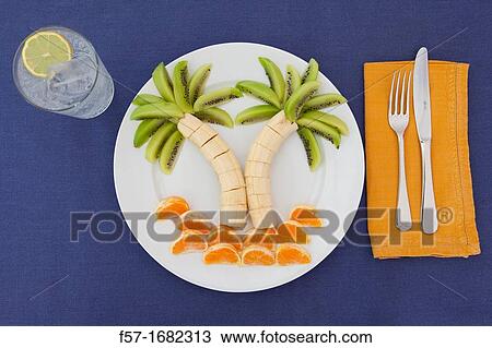 Exotic summertime fruit plate View Large Photo Image Stock Image - Exotic summertime fruit plate. Fotosearch
