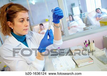 Experimental phase clinical trial, Processing of biological samples, Clinical Trials Unit, Testing in Phase 1, the first drug administration in humans View Large Photo Image Picture - Experimental phase clinical trial, Processing of biological samples, Clinical Trials Unit, Testing in Phase 1, the first drug administration in humans. Fotosearch