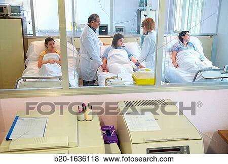Experimental phase clinical trial, participants hospitalized, Clinical Trials Unit, Testing in Phase 1, the first drug administration in humans View Large Photo Image Stock Photo - Experimental phase clinical trial, participants hospitalized, Clinical Trials Unit, Testing in Phase 1, the first drug administration in humans. Fotosearch