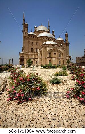 Exterior of Mosque of Muhammad Ali Pasha in the citadel of Cairo, Egypt View Large Photo Image Picture - Exterior of Mosque of Muhammad Ali Pasha in the citadel of Cairo, Egypt. Fotosearch