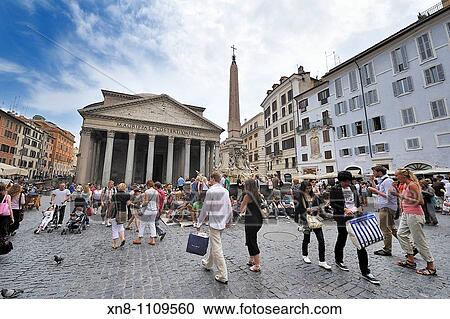 Exterior view of the Pantheon, Rome, View Large Photo Image Stock Image - Exterior view of the Pantheon, Rome,. Fotosearch
