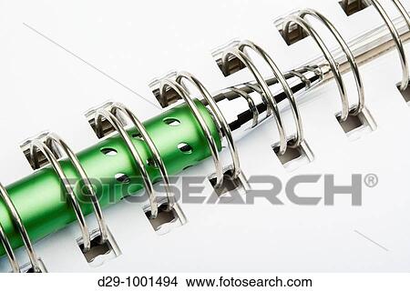 extreme closeup of a ballpoint pen and spiral notebook View Large Photo Image Picture - extreme closeup of a ballpoint pen and spiral notebook. Fotosearch