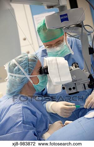 Eye surgery, cataract surgery, ophthalmology operating room. Hospital Policlinica Gipuzkoa, San Sebastian, Donostia, Euskadi, Spain View Large Photo Image Stock Image - Eye surgery, cataract surgery, ophthalmology operating room. Hospital Policlinica Gipuzkoa, San Sebastian, Donostia, Euskadi, Spain. Fotosearch