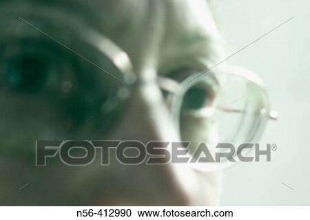 Eyes with glasses View Large Photo Image Stock Image - Eyes with glasses. Fotosearch