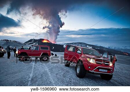 Eyjafjalljokull Volcano Eruption, Iceland 2010 View Large Photo Image Stock Image - Eyjafjalljokull Volcano Eruption, Iceland 2010. Fotosearch