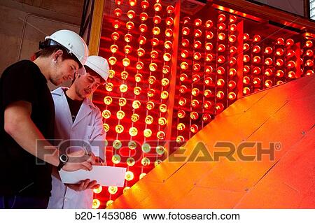 Stock Photograph - Fa? ade, study of the resistance to temperature contrasts, Technology Research Center, Tecnalia Construction, CIDEMCO-Tecnalia Research & Innovation, development of new products and innovative solutions through research and innovation. Fotosearch