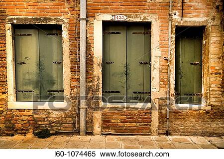 Stock Photography - Facade in Venice, Italy. Fotosearch