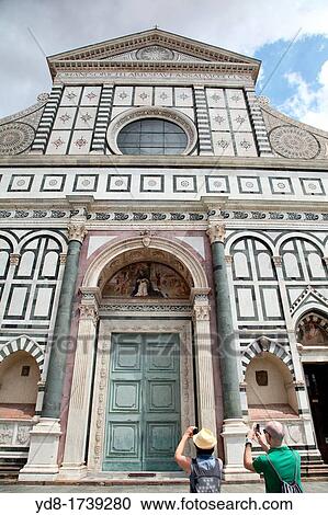Facade of the Basilica of Santa Maria Novella, Florence, Tuscany, Italy, Europe View Large Photo Image Stock Image - Facade of the Basilica of Santa Maria Novella, Florence, Tuscany, Italy, Europe. Fotosearch