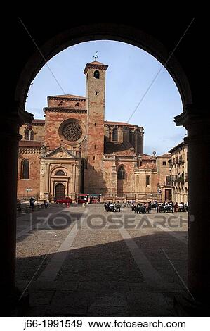 Facade of the Romanesque and Gothic cathedral of Santa Mar? a la Mayor, Sig? enza, Guadalajara province, Castilla-La Mancha, Spain View Large Photo Image Stock Photo - Facade of the Romanesque and Gothic cathedral of Santa Mar? a la Mayor, Sig? enza, Guadalajara province, Castilla-La Mancha, Spain. Fotosearch