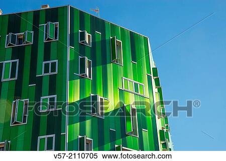 Facade of Vallecas 51 building. Ensanche de Vallecas, Madrid, Spain. View Large Photo Image Stock Photography - Facade of Vallecas 51 building. Ensanche de Vallecas, Madrid, Spain.. Fotosearch