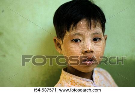 Face of a young Burmese Boy View Large Photo Image Stock Image - Face of a young Burmese Boy. Fotosearch