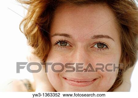 face of the Girl at sunset outdoors close-up View Large Photo Image Stock Image - face of the Girl at sunset outdoors close-up. Fotosearch
