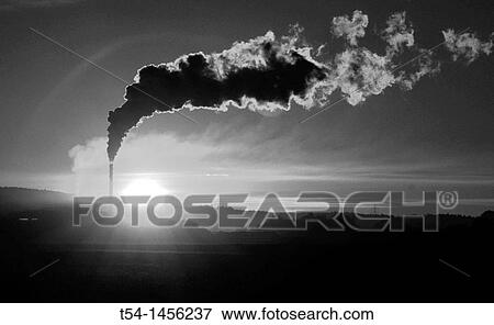 Factorysmoke in the morning View Large Photo Image Stock Photo - Factorysmoke in the morning. Fotosearch