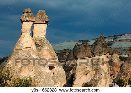 Fairy Chimneys, Cappadocia View Large Photo Image Stock Photo - Fairy Chimneys, Cappadocia. Fotosearch