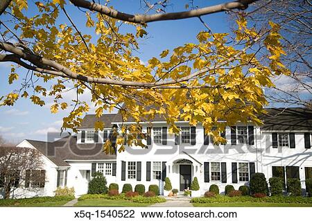 Fall scene, CT, USA View Large Photo Image Stock Image - Fall scene, CT, USA. Fotosearch
