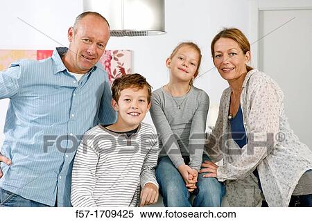 Family at home View Large Photo Image Stock Photography - Family at home. Fotosearch