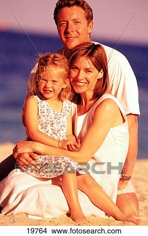 Family at the beach View Large Photo Image Picture - Family at the beach. Fotosearch