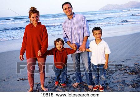 Family at the beach View Large Photo Image Stock Photo - Family at the beach. Fotosearch
