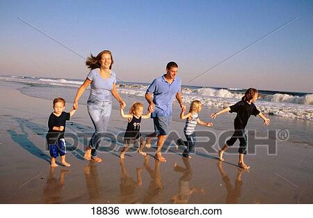 Family at the beach View Large Photo Image Stock Photograph - Family at the beach. Fotosearch