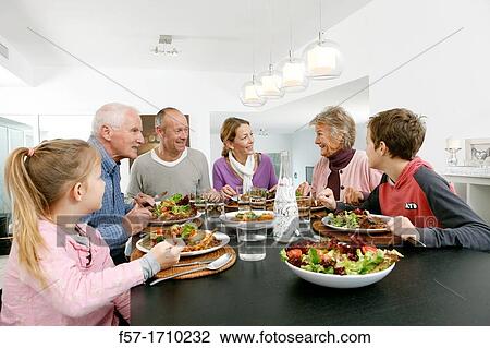 Family dinner View Large Photo Image Stock Image - Family dinner. Fotosearch